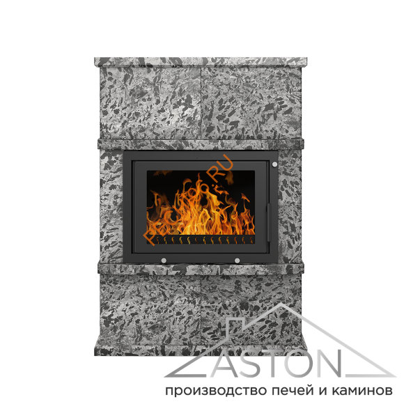 Камин ASTON 600 «VYBORG» Н-1176 Пироксенит Элит