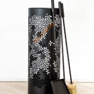 Каминный набор Fire&Wood Ведро Borneo, с каминными принадлежностями