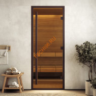 Дверь стеклянная DoorWood Хамам АРТ Wood 47 бронза Дверь стеклянная DoorWood Хамам АРТ Wood 47 бронза