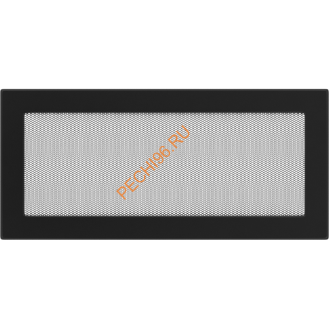 Вентиляционная решетка Kratki 37C 170х370 мм черная