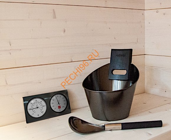 Набор аксессуаров Harvia из нержавеющей стали, черный