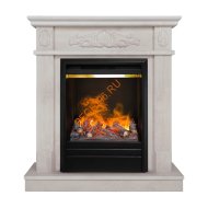 Электрокамин RealFlame Adelaida STD/EUG WT с очагом 3D Olympic