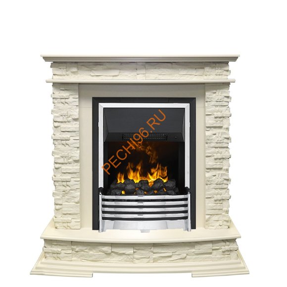 Электрокамин Dimplex Luzern с очагом Flagstaff слоновая кость Электрокамин Dimplex Luzern с очагом Flagstaff слоновая кость