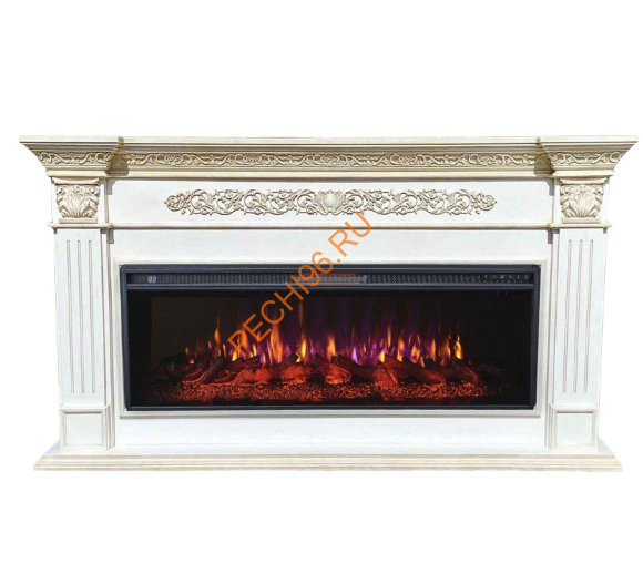 Электрокамин InterFlame Елизавета с очагом FREESPACE 60 LED FX QZ Электрокамин InterFlame Елизавета с очагом FREESPACE 60 LED FX QZ