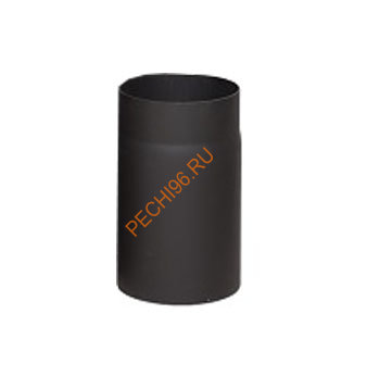 Труба LAVA черный 250 мм d 120 мм сталь 2 мм