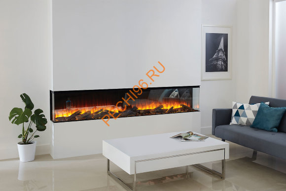 Электрокамин British Fires New Forest 2400 with Deluxe Real logs 2400 мм Электрокамин British Fires New Forest 2400 with Deluxe Real logs 2400 мм