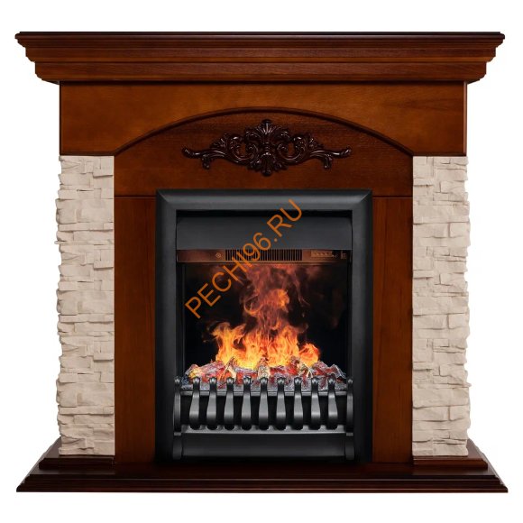 Электрокамин RealFlame Neapolis WT/NT с очагом 3D Oregan