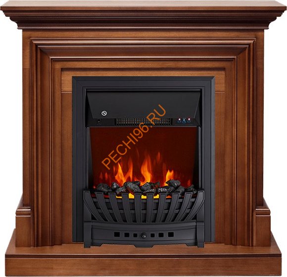 Электрокамин Royal Flame Bradford орех с очагом Aspen