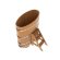 Купель для бани BentWood овальная из лиственницы Премиум, 0,69х1,31 м