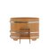 Купель для бани BentWood овальная из лиственницы Премиум, 0,69х1,31 м