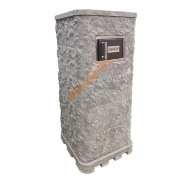 Печь банная KLOVER RT-20RV Талькомагнезит Скала с радиусными углами