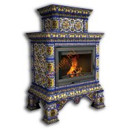 Печь-камин КимрПечь Кострома центральный двухъярусный Январь