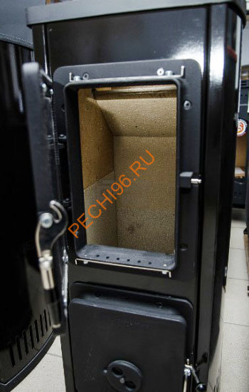 Стальная печь-камин Thorma VERONA TOP черная