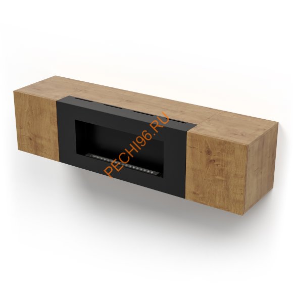 Биокамин Firelight BFP-P1600 с тумбой, дуб вотан