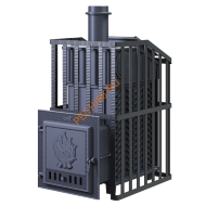 Печь банная Гефест ЗК Ураган 25