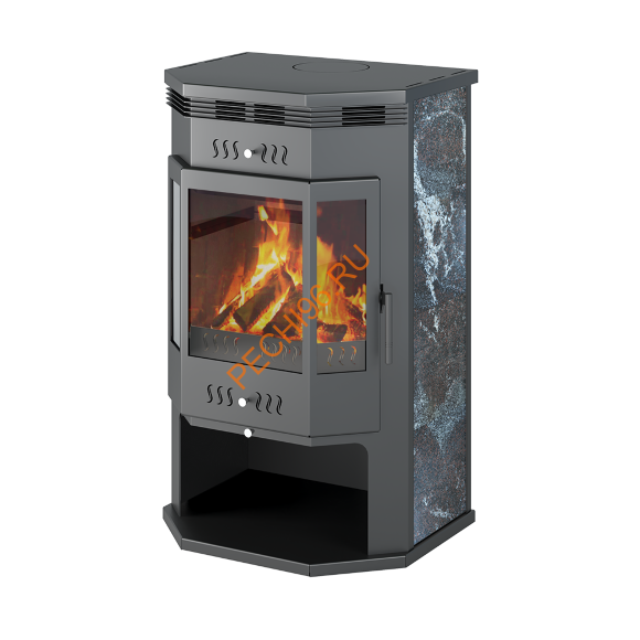 Печь-Камин ASTON 12 Квт Призматик Амфиболит Печь-Камин ASTON 12 Квт Призматик Амфиболит