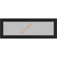 Вентиляционная решетка Kratki 49C 170х490 мм черная