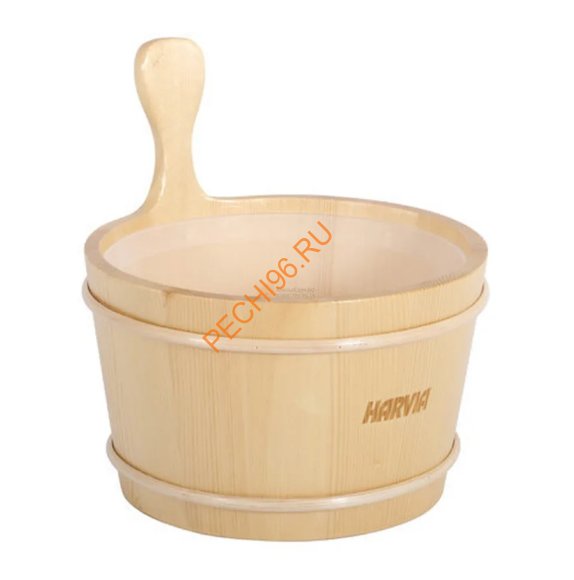 Шайка Harvia деревянная 7 л, SAC10107