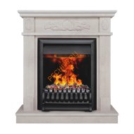 Электрокамин RealFlame Adelaida STD/EUG WT с очагом 3D Oregan