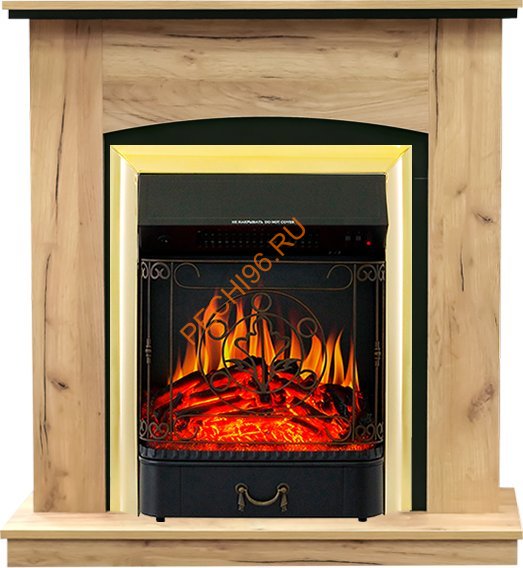 Электрокамин Royal Flame Barcelona с очагом Majestic FX Brass Электрокамин Royal Flame Barcelona с очагом Majestic FX Brass