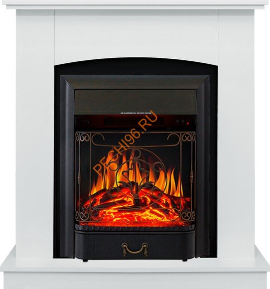 Электрокамин Royal Flame Barcelona с очагом Majestic FX Brass Электрокамин Royal Flame Barcelona с очагом Majestic FX Brass