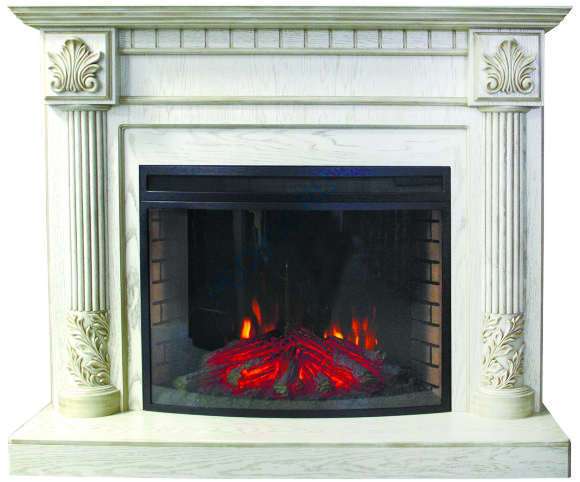 Портал деревянный Royal Flame Rodos под очаг Dioramic 33 LED FX Портал деревянный Royal Flame Rodos под очаг Dioramic 33 LED FX