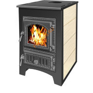 Печь-Камин Везувий ПК-01(270) Бежевый