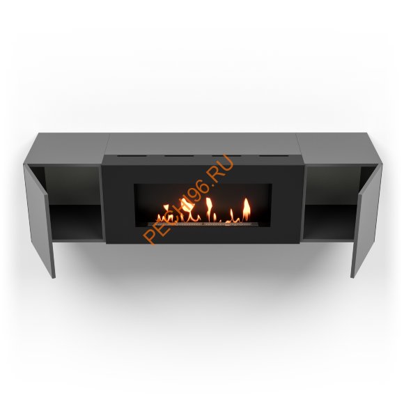 Биокамин Firelight BFP-P1600 с тумбой, графит