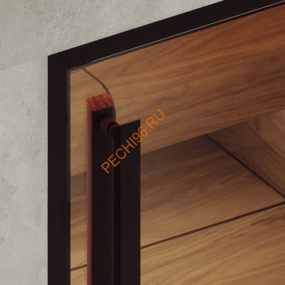 Дверь стеклянная DoorWood Хамам АРТ Wood 47 сатин