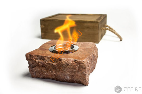 Биокамин ZeFire ROCK Amur подарочный