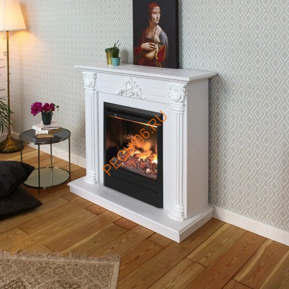 Электрокамин RealFlame Stefania STD WT с очагом 3D Olympic