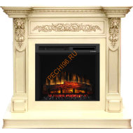 Электрокамин Dimplex Lancaster с очагом XHD23L-INT слоновая кость