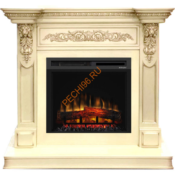 Электрокамин Dimplex Lancaster с очагом XHD23L-INT слоновая кость Электрокамин Dimplex Lancaster с очагом XHD23L-INT слоновая кость