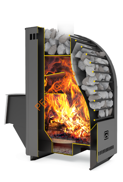 Печь банная Теплодар Каскад 18 ЛП