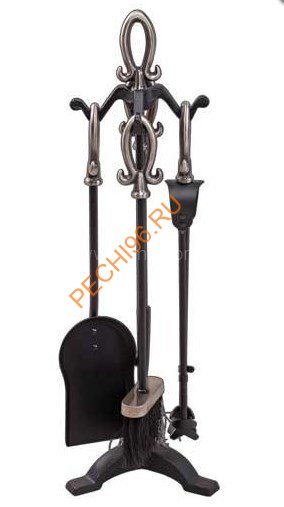 Каминный набор D15016АSК состаренное серебро