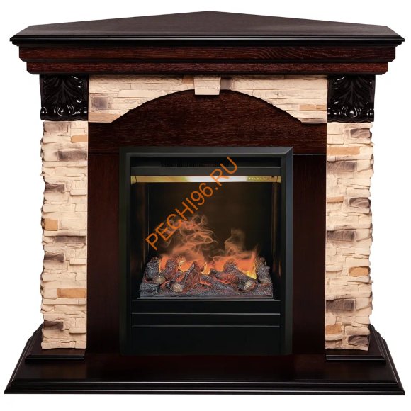 Электрокамин RealFlame Dublin Rock Corner АО с очагом 3D Olympic