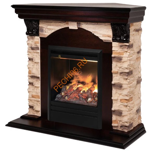 Электрокамин RealFlame Dublin Rock Corner АО с очагом 3D Olympic