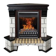 Электрокамин RealFlame Stone new Corner STD/EUG/VL с очагом 3D Oregan