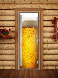 Дверь стеклянная DoorWood «Престиж», 800х2000мм, с фотопечатью «Свежесть» Дверь стеклянная DoorWood «Престиж», 800х2000мм, с фотопечатью «Свежесть»