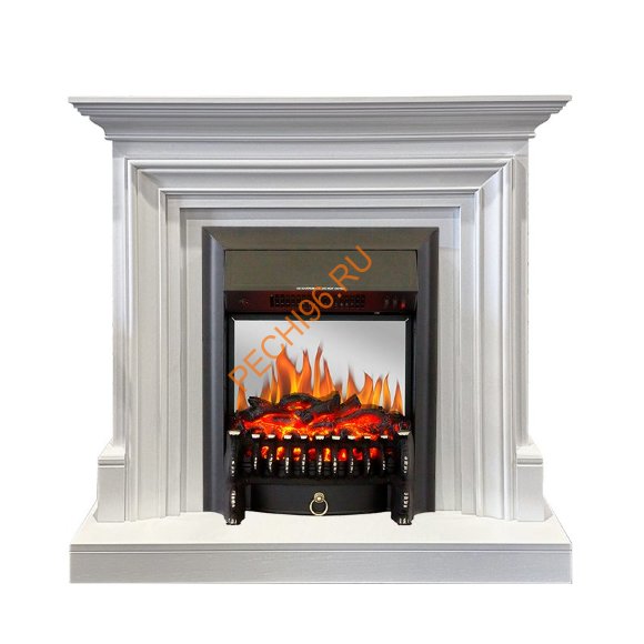 Электрокамин Royal Flame Bradford белый с очагом Fobos FX M