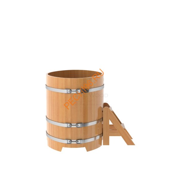 Купель для бани BentWood овальная из лиственницы Премиум, 0,80х1,42 м Купель для бани BentWood овальная из лиственницы Премиум, 0,80х1,42 м