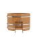 Купель для бани BentWood овальная из лиственницы Премиум, 0,80х1,42 м