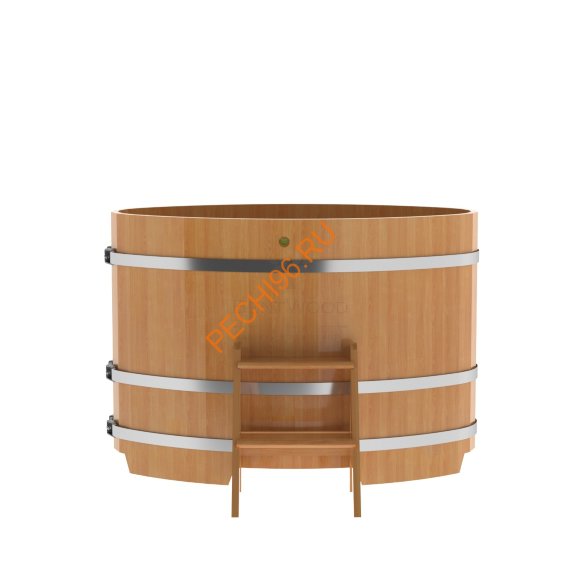 Купель для бани BentWood овальная из лиственницы Премиум, 0,80х1,42 м Купель для бани BentWood овальная из лиственницы Премиум, 0,80х1,42 м