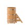 Купель для бани BentWood овальная из лиственницы Премиум, 0,80х1,42 м