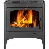 Печь-камин EcoKamin БАВАРИЯ ЭКО две конфорки