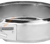 Хомут с замком Везувий (AISI 430/0,5мм) D300мм