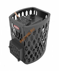 Печь банная чугунная Волга-Сетка 28 ЗК КТК Печь банная чугунная Волга-Сетка 28 ЗК КТК