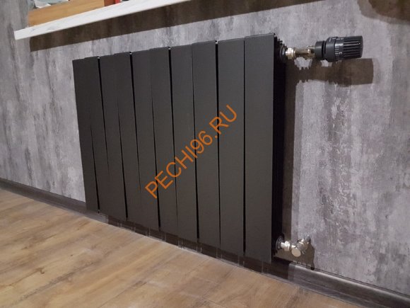 Радиатор биметаллический Royal Thermo PianoForte 500 Noir Sable 6с Радиатор биметаллический Royal Thermo PianoForte 500 Noir Sable 6с