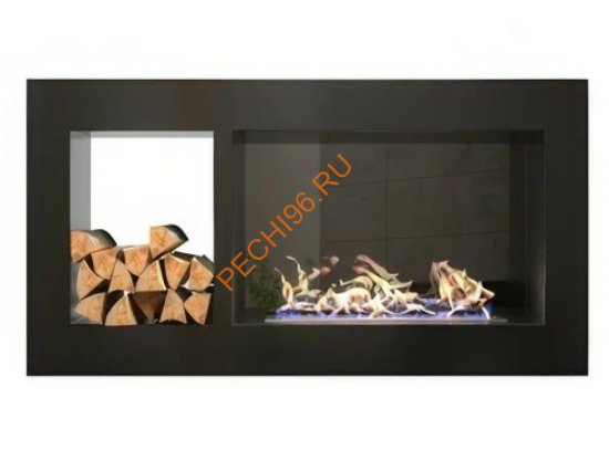Биокамин Русский огонь Лобби 1200 встраиваемый