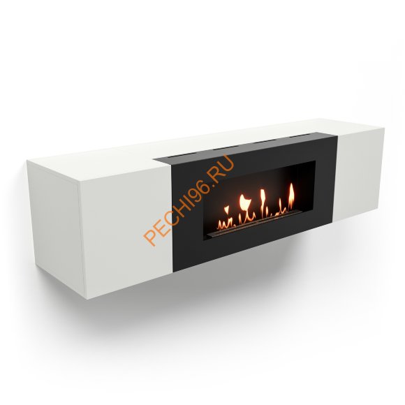 Биокамин Firelight BFP-P1600 с тумбой, белый